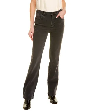 Boyish Oliver Black High-Rise Bootcut Jean