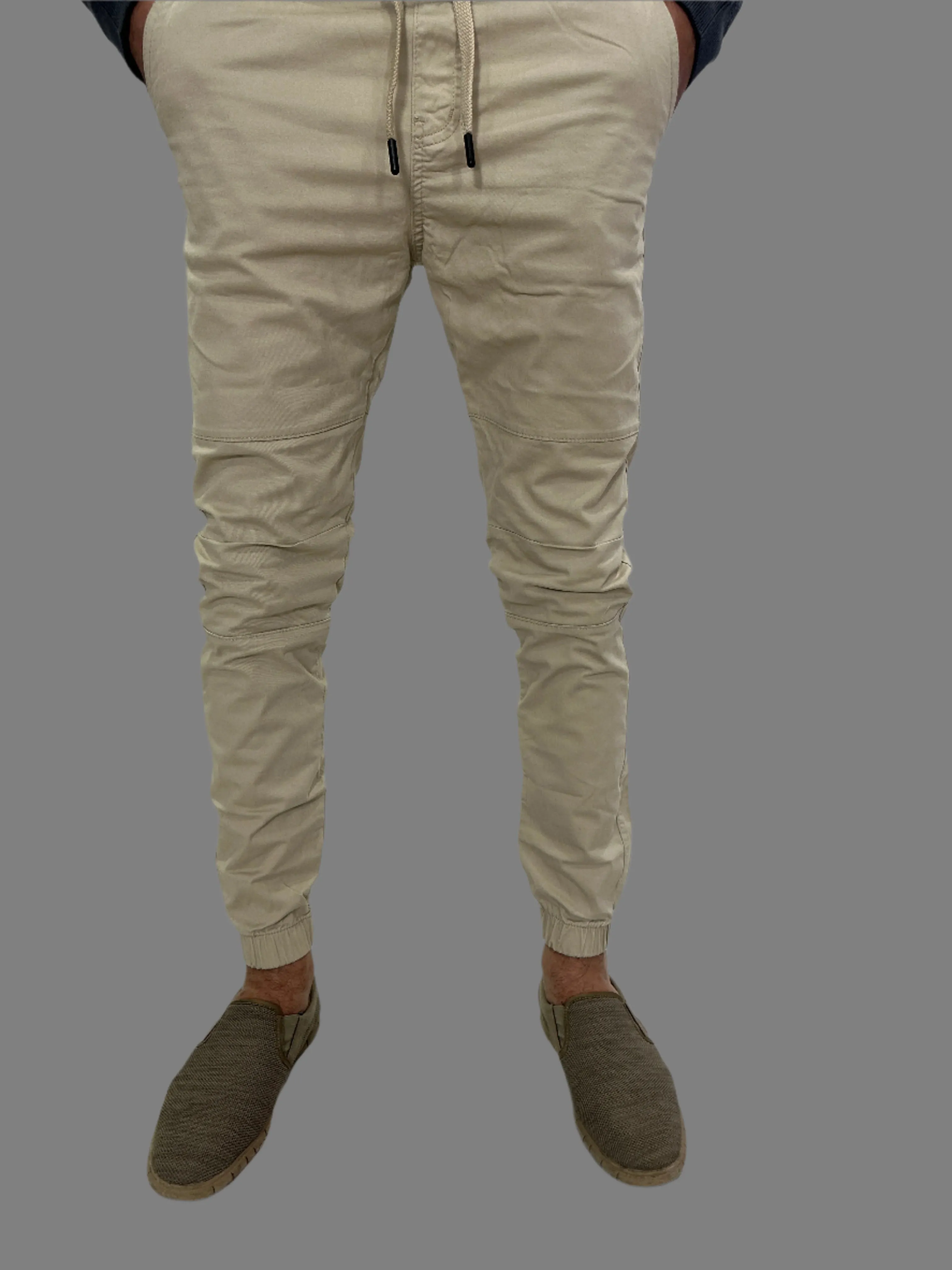 Gabardine Jogger Pants