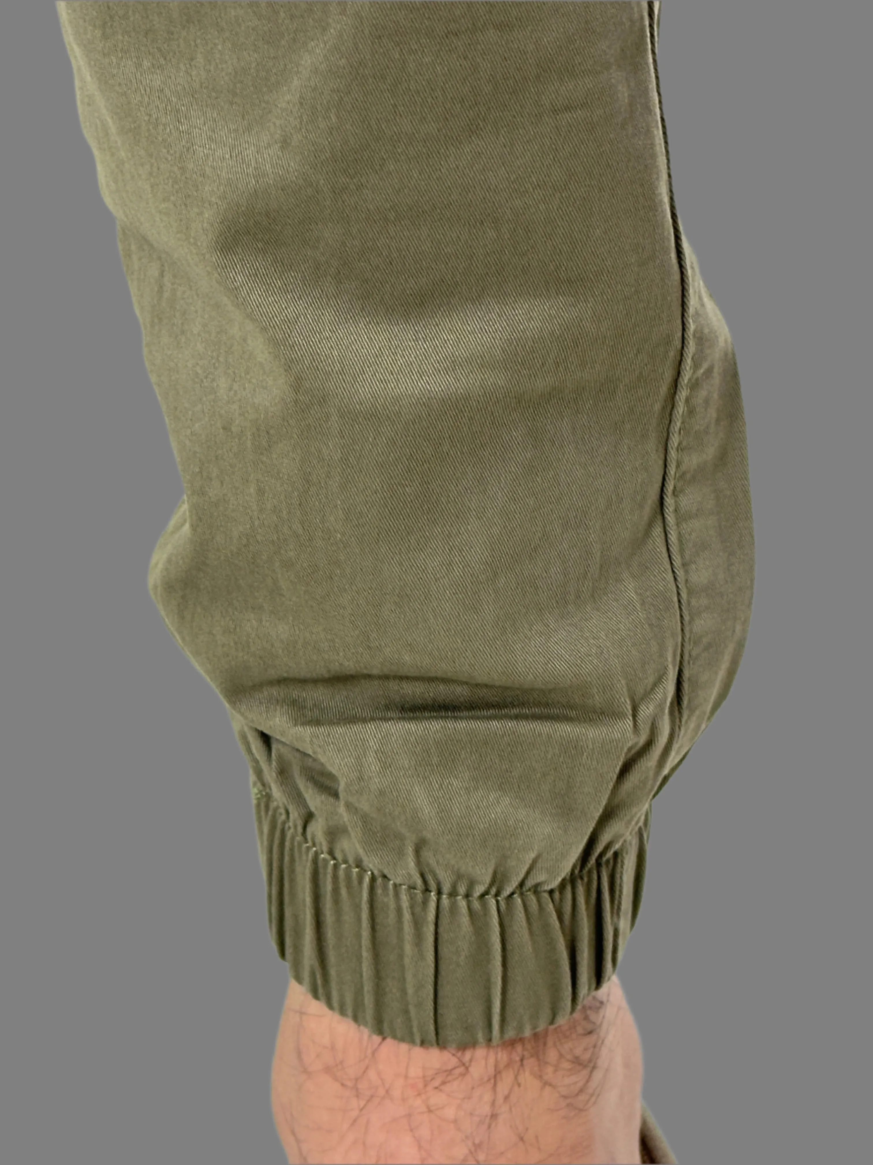 Gabardine Jogger Pants