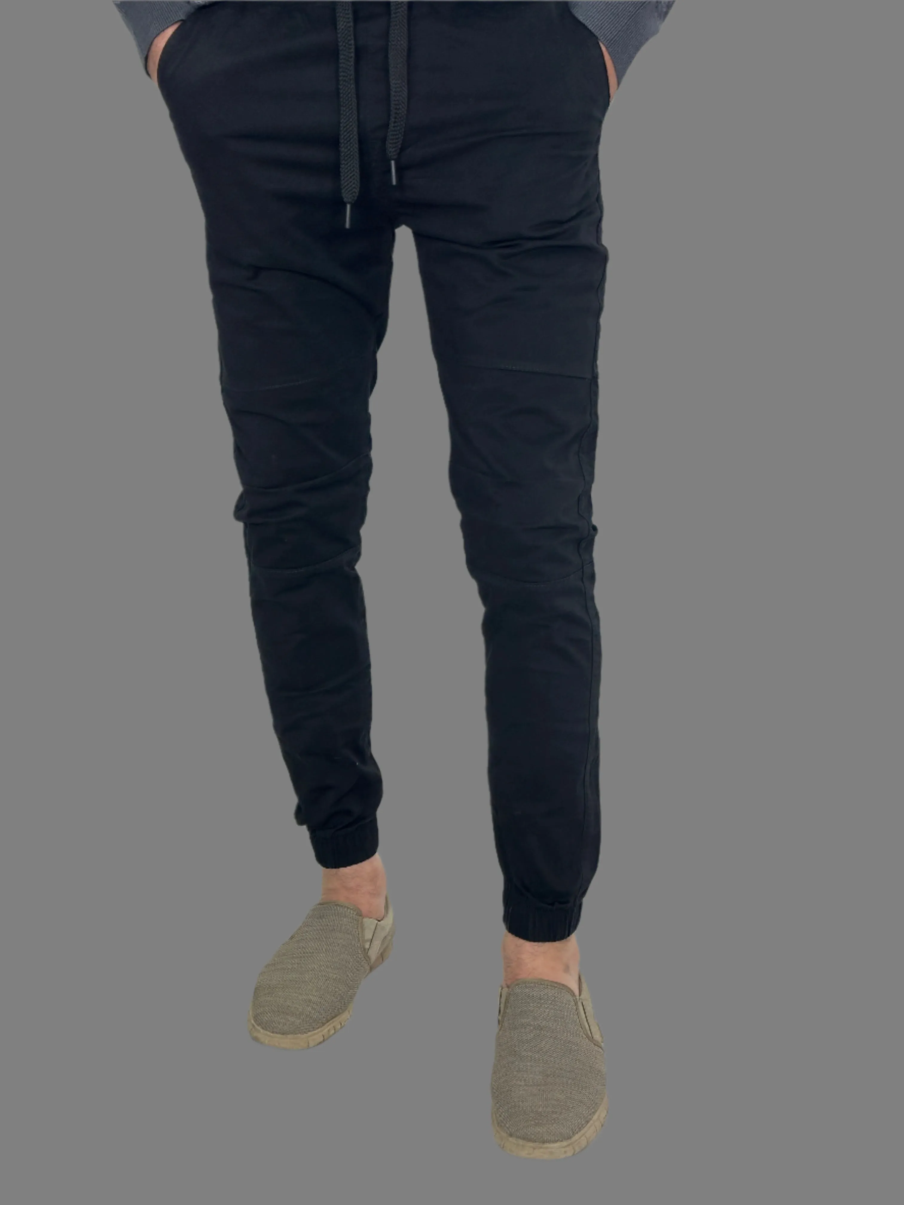 Gabardine Jogger Pants