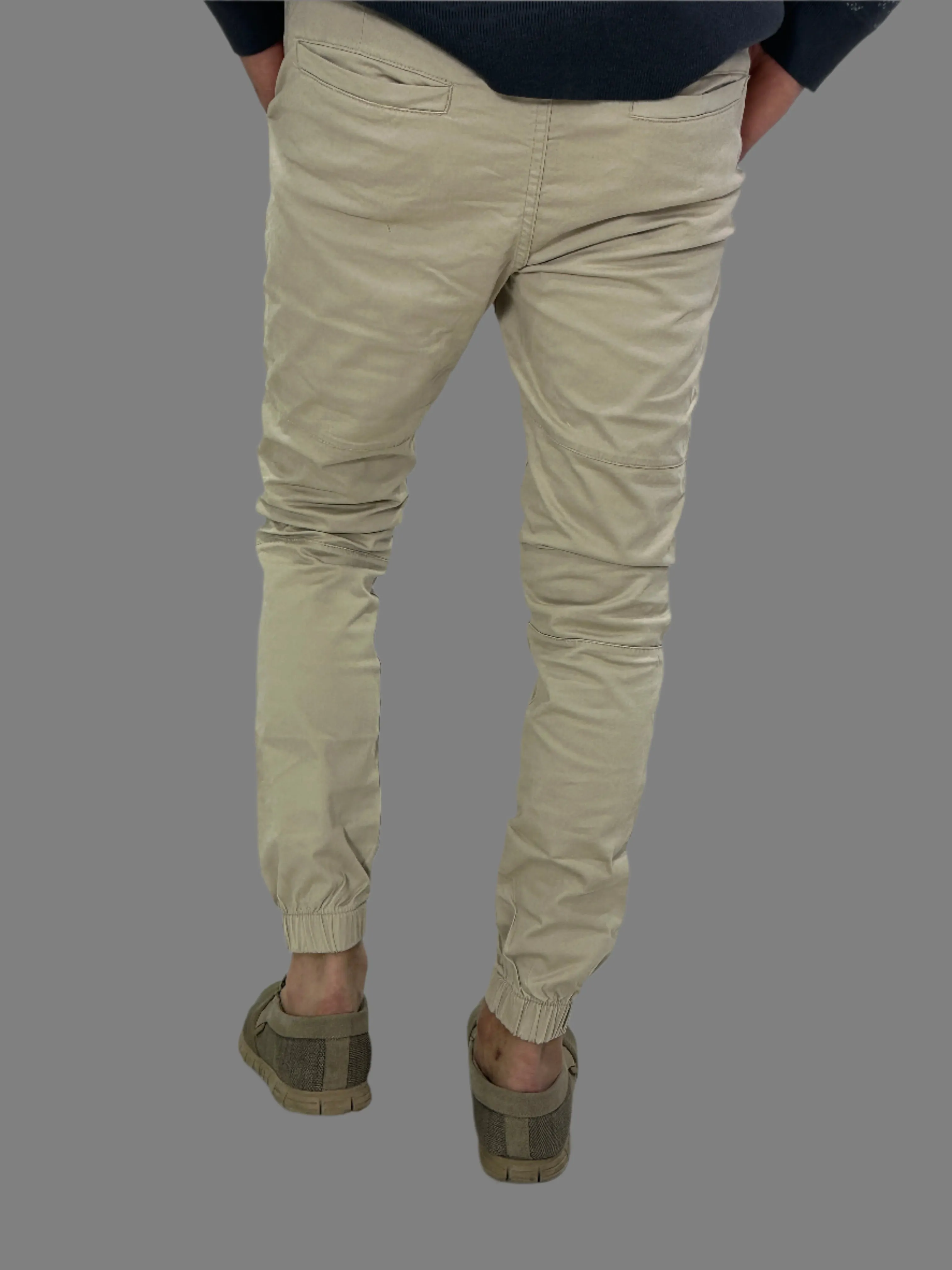 Gabardine Jogger Pants