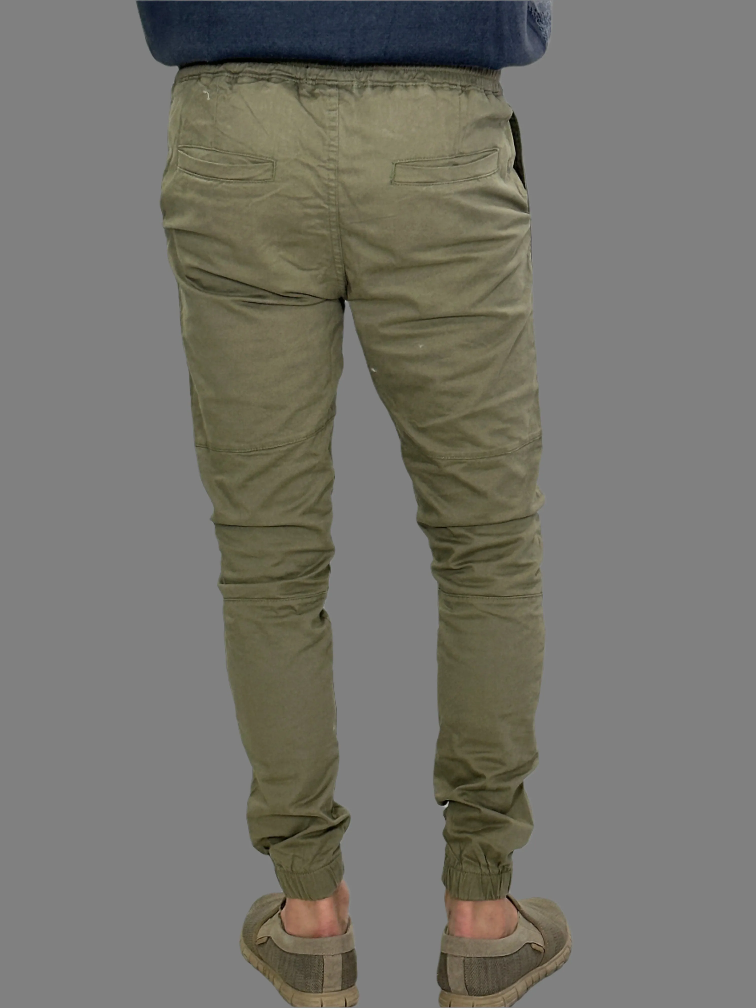 Gabardine Jogger Pants