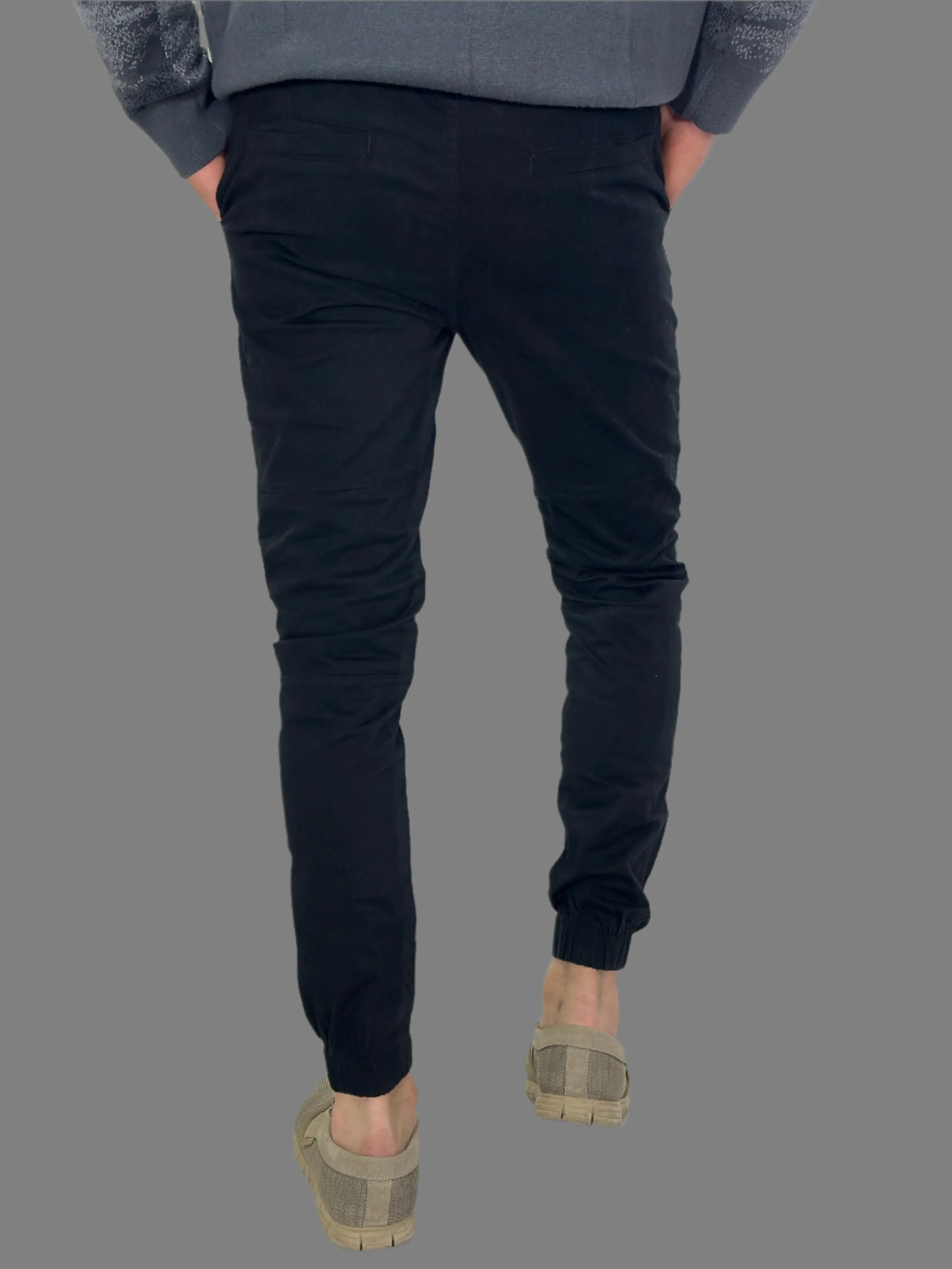 Gabardine Jogger Pants