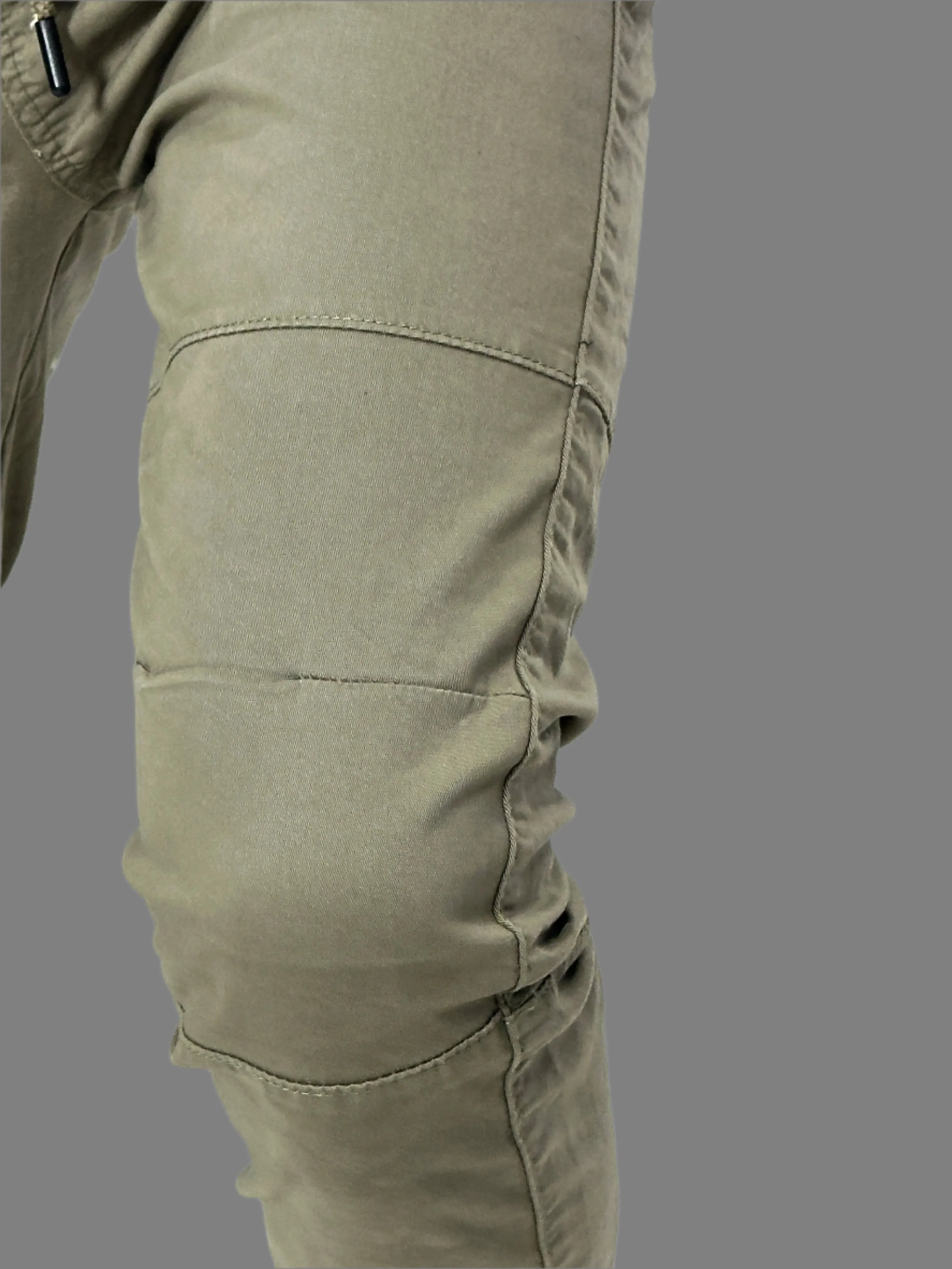 Gabardine Jogger Pants