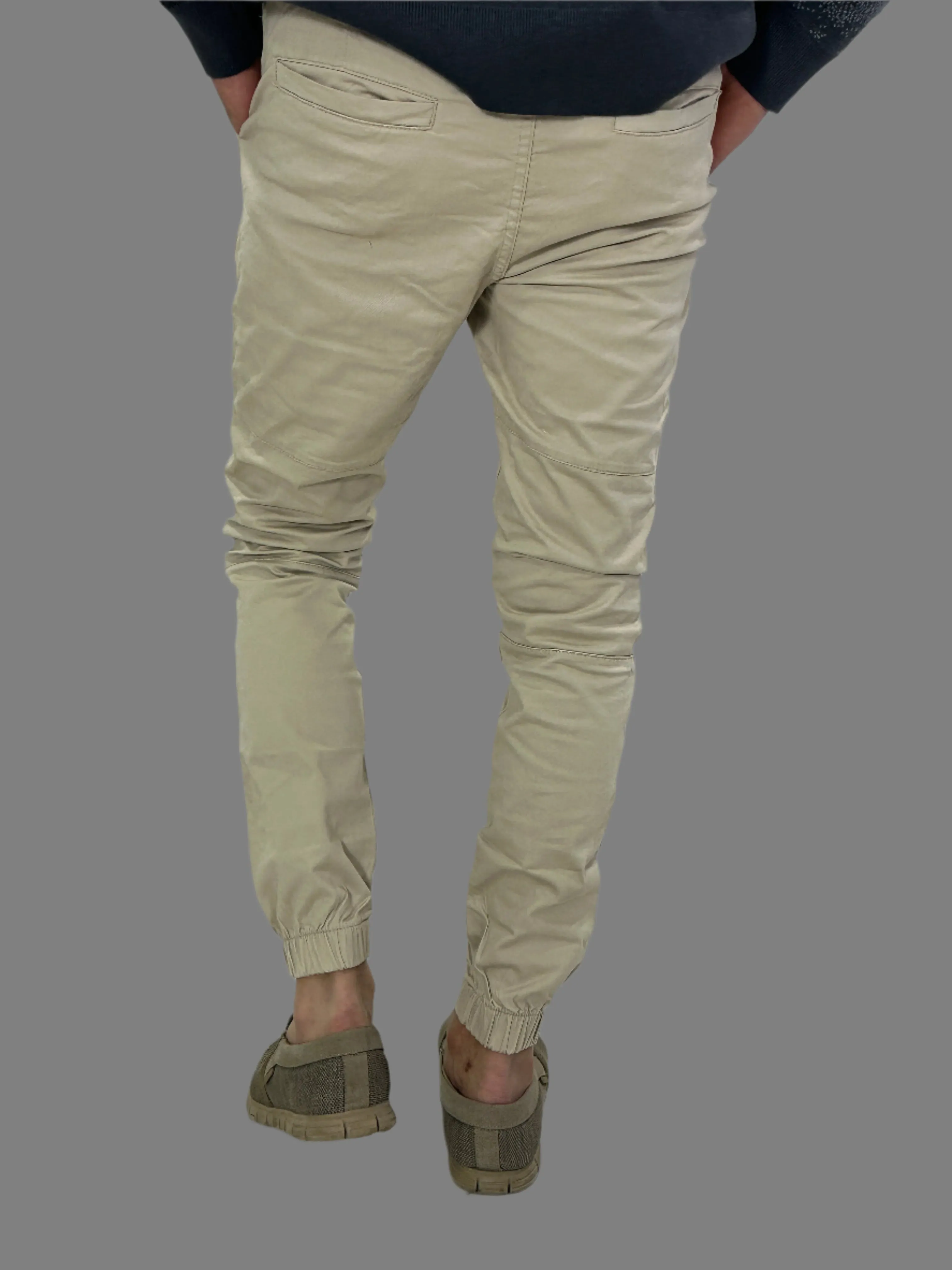 Gabardine Jogger Pants
