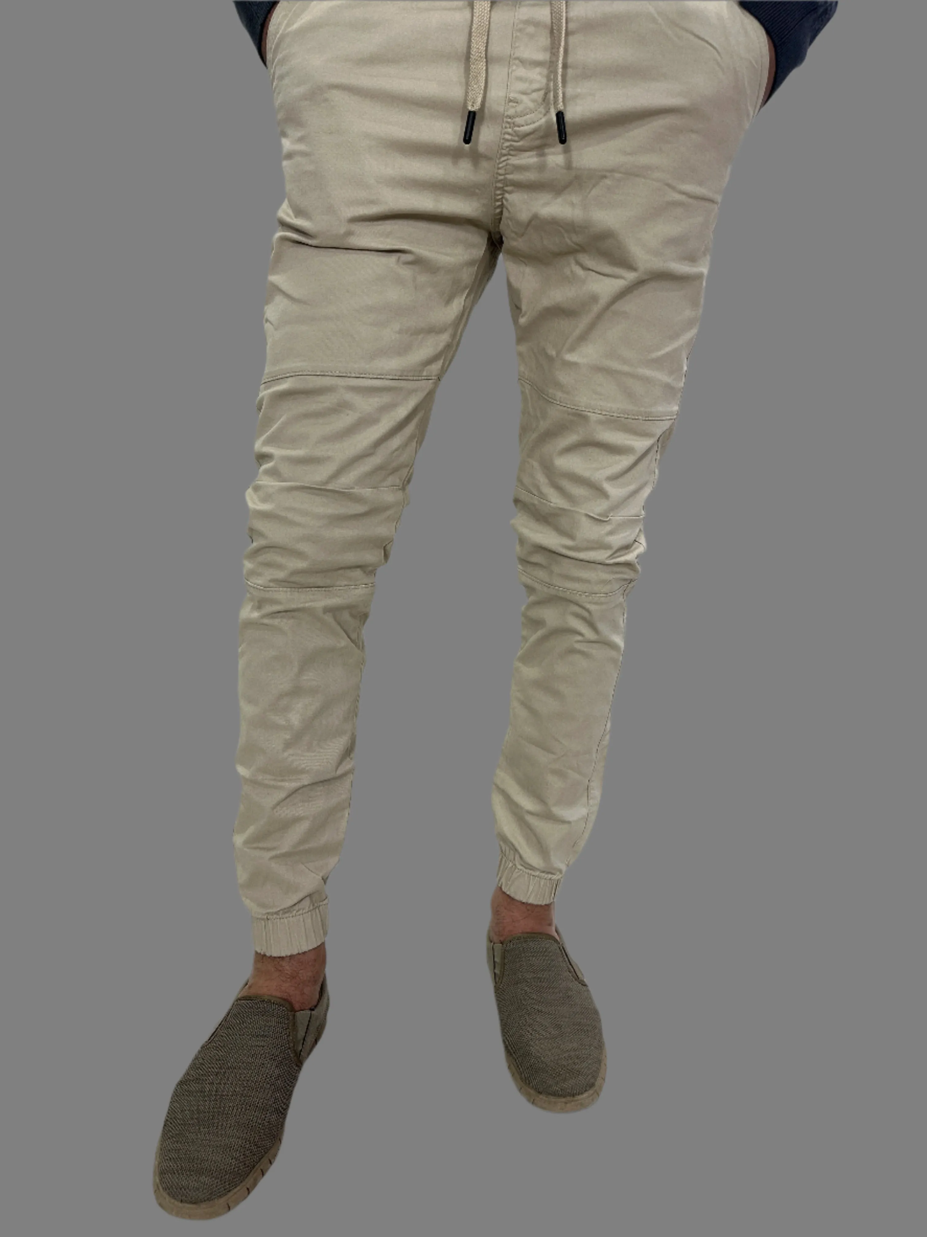 Gabardine Jogger Pants