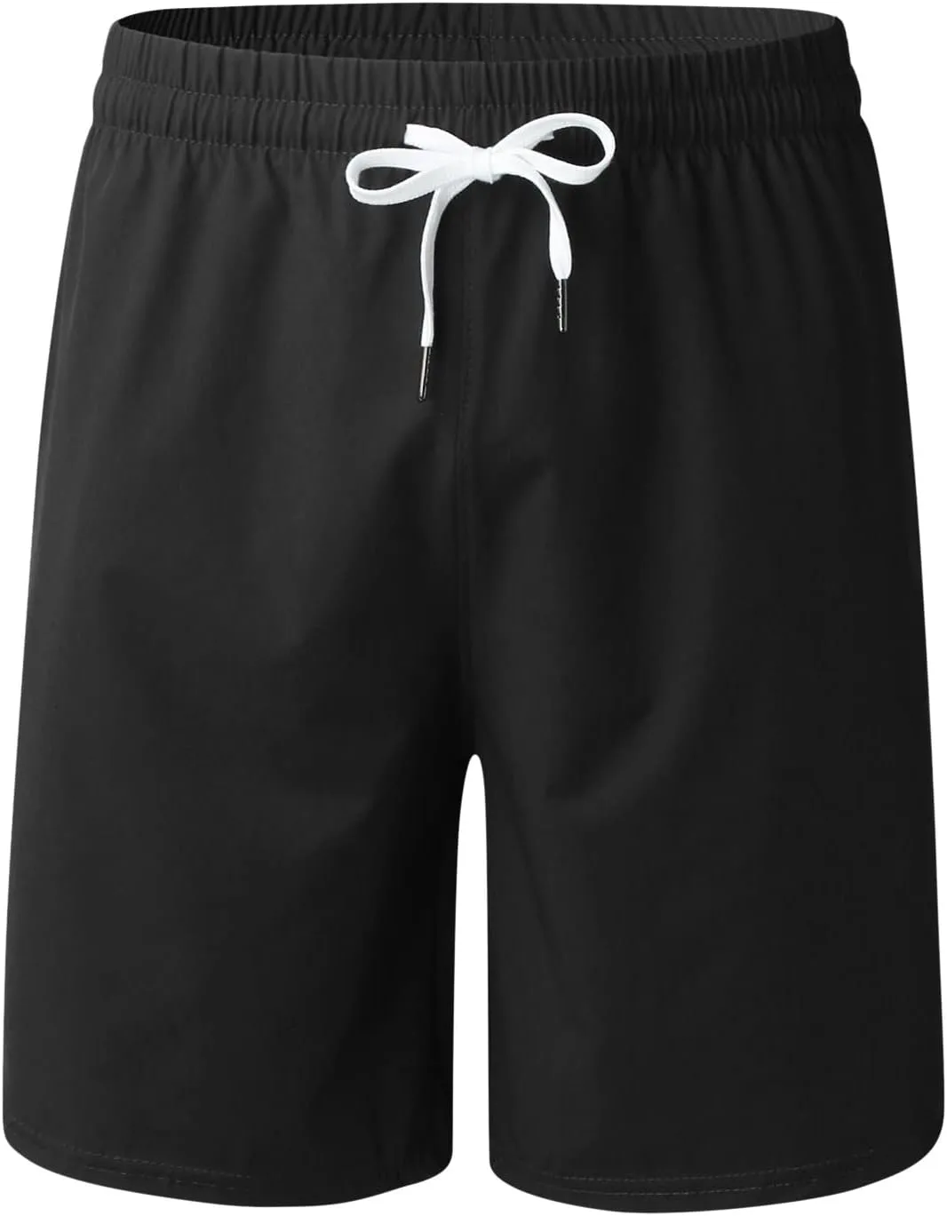 Gym Shorts Men, Men's Running Athletic Shorts 7" Workout Lightweight Elastic Waist Quick Dry Basketball Shorts with Pocket