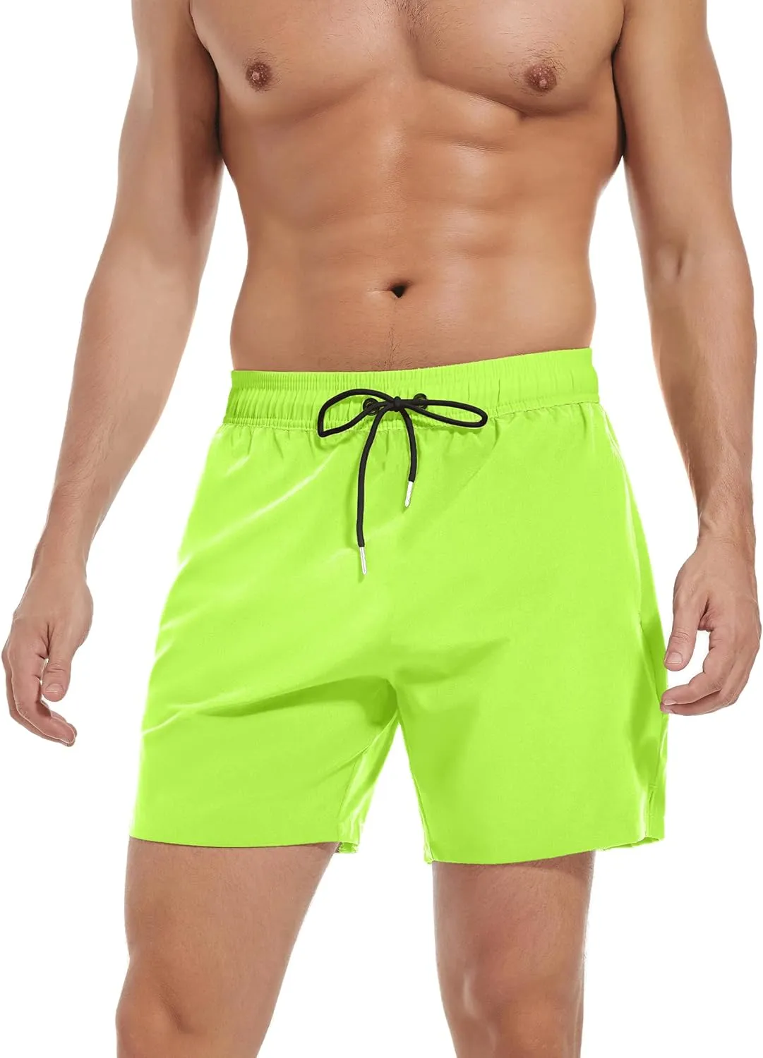 Men's Gym Shorts 5 Inch Lightweight Athletic Quick Dry Workout 2 in 1 Shorts Mesh Running Athletic Shorts Hiking