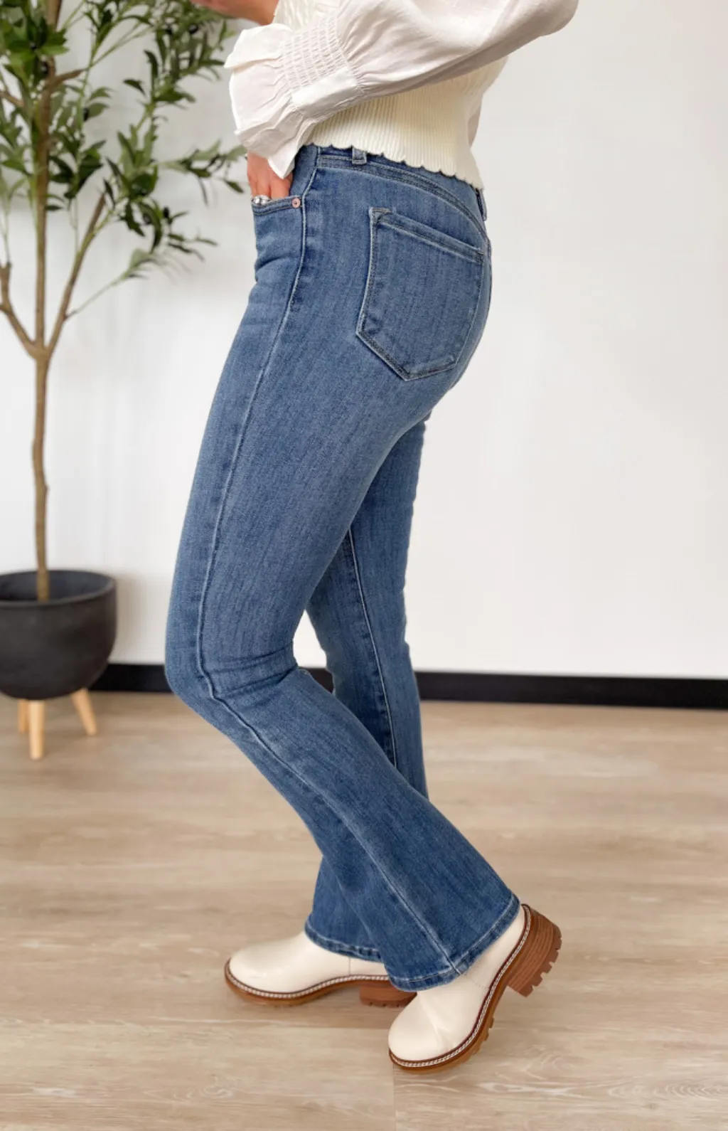 Rosalie High Rise Boot Cut KanCan Jeans