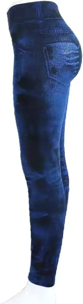 Women's High Waist Skinny Ripped Jeans Tie Dye High-Rise Distressed Denim Pants Stretchy Butt Lift Denim Leggings